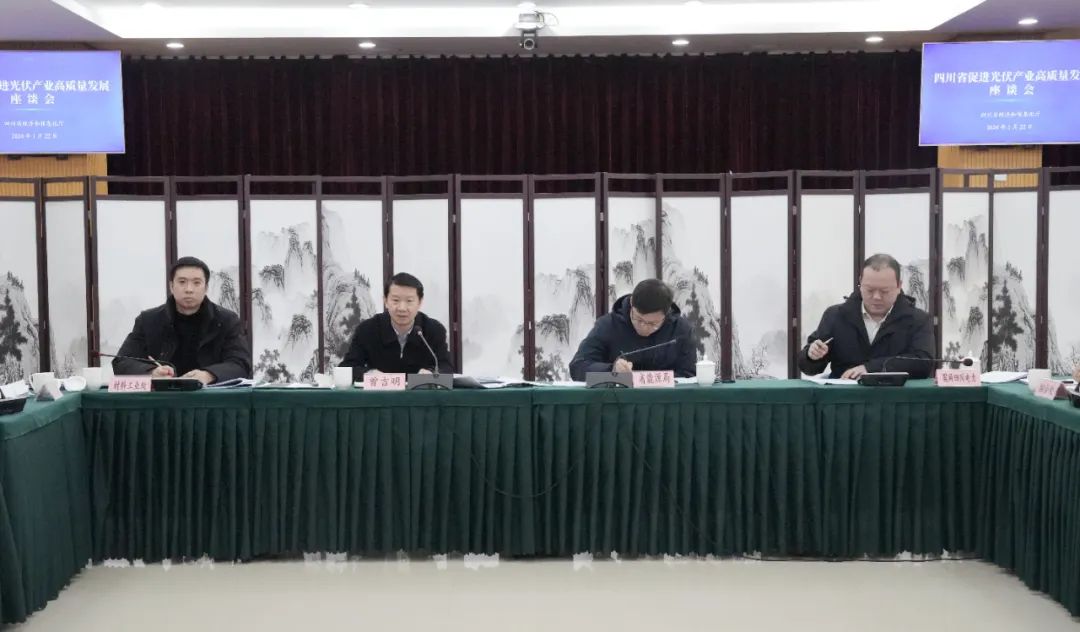 PA直营光伏受邀参加四川省光伏产业高质量发展座谈会