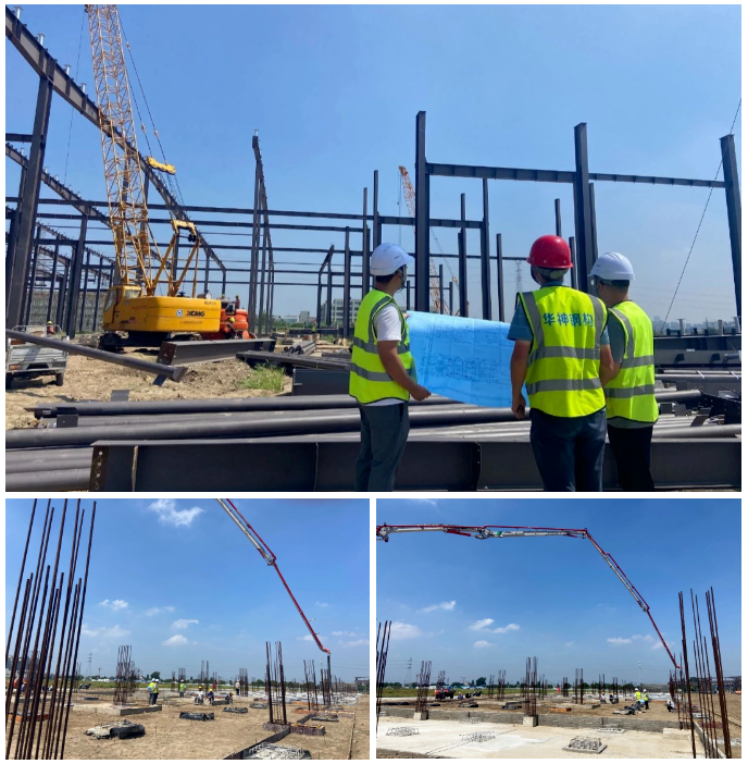 “项”前冲!PA直营光伏科技董事长王新视察江苏南通项目并慰问一线职工